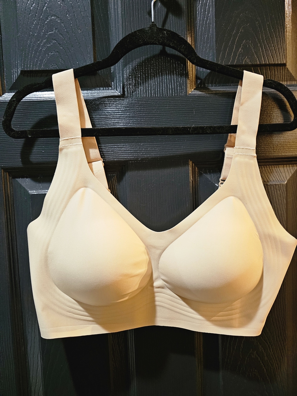 Everyday Nude Support Wireless Bra with Wide Straps